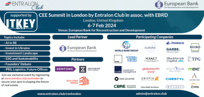 Entralon Welcomes Real Estate Thought Leaders at CEE, SEE & Baltics Summit 2024 in London